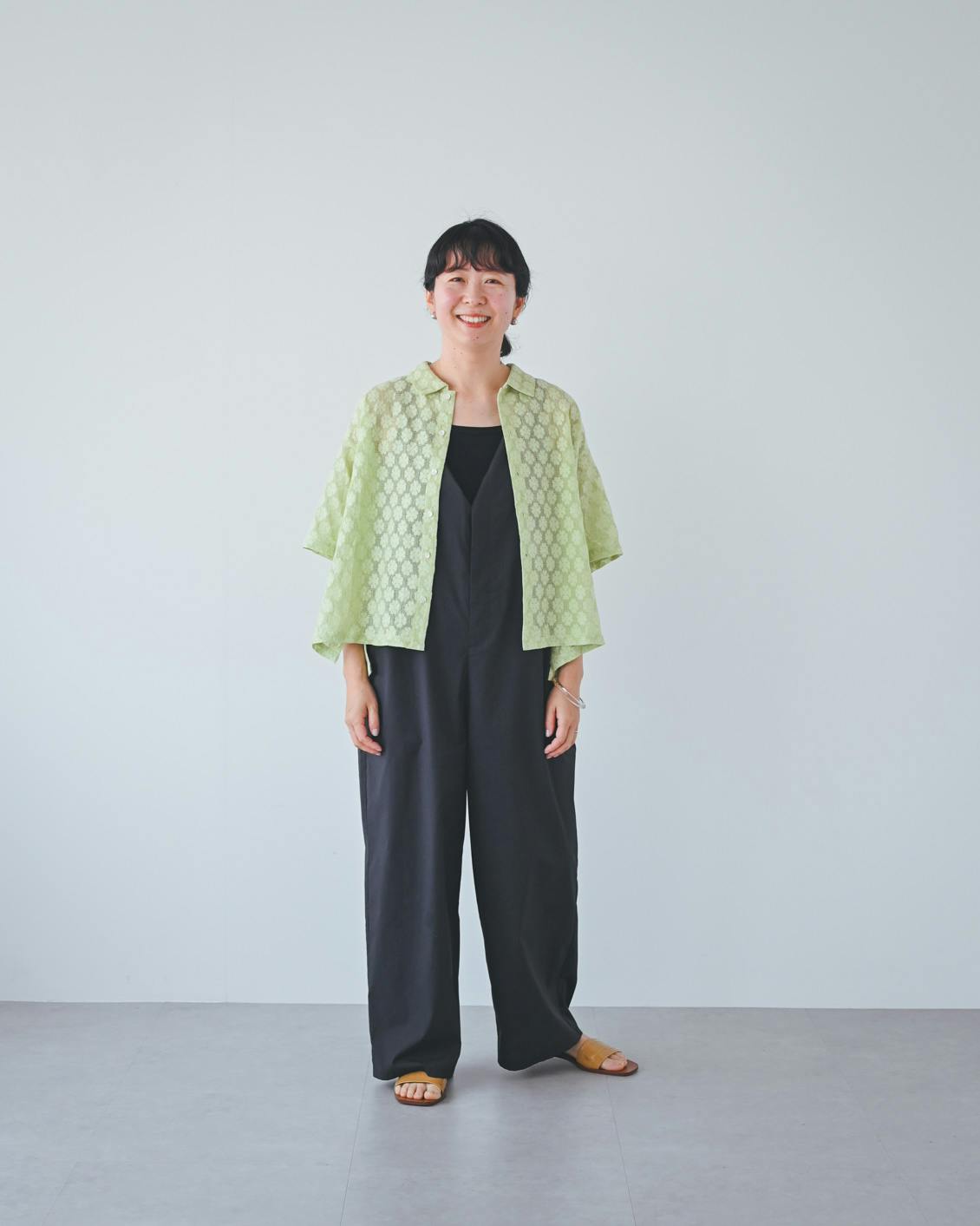 着用レビュー】INDIA INDUSTRYのレースシャツを4名のスタッフが試着