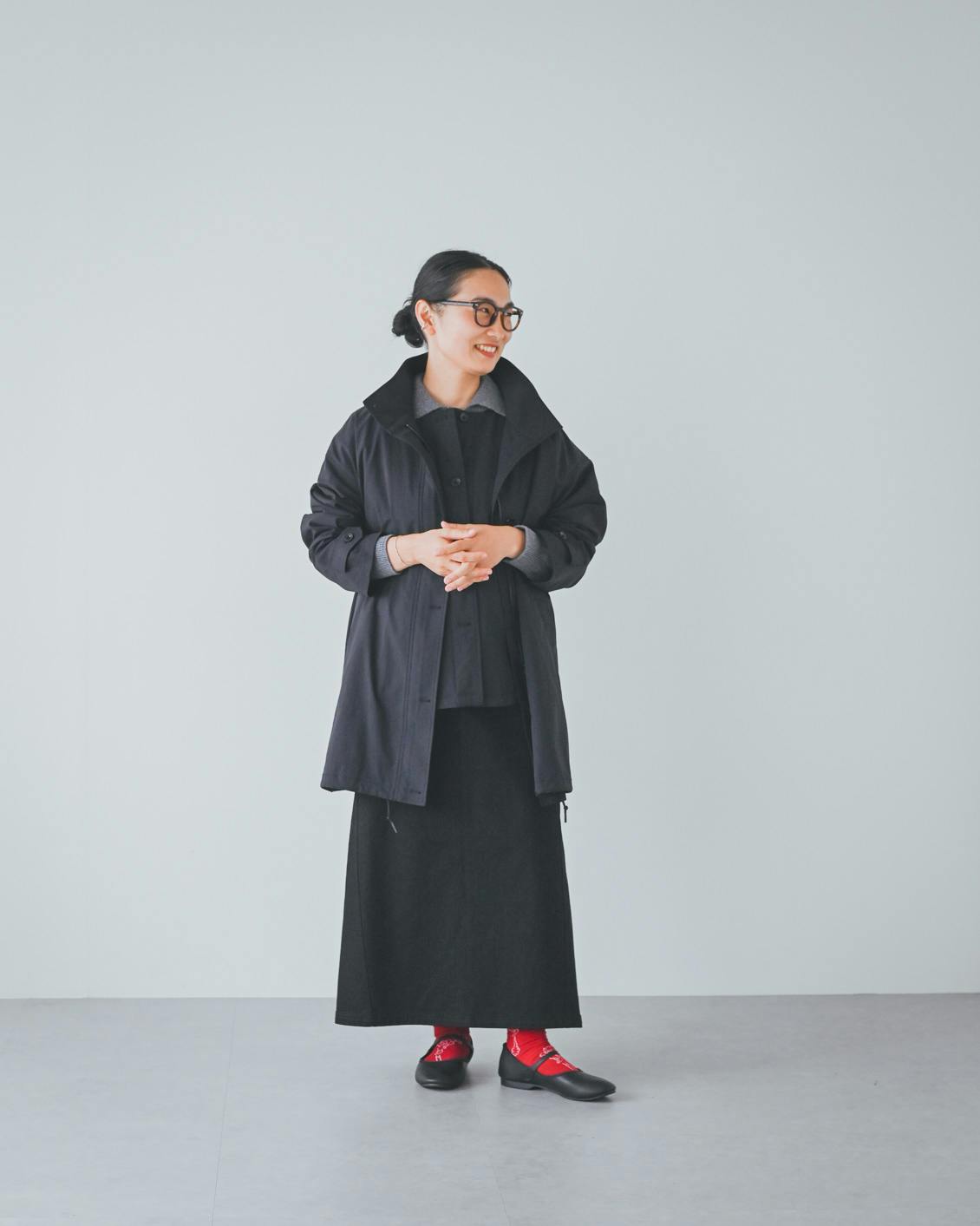 着用レビュー】「中綿ベスト付きアウター」を5名のスタッフが試着しま