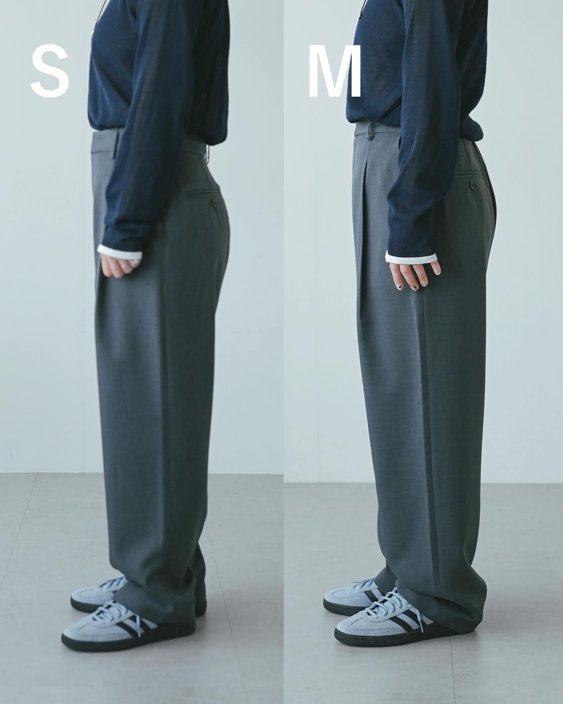 着用レビュー】シワになりにくいストレートパンツを5名が試着しました