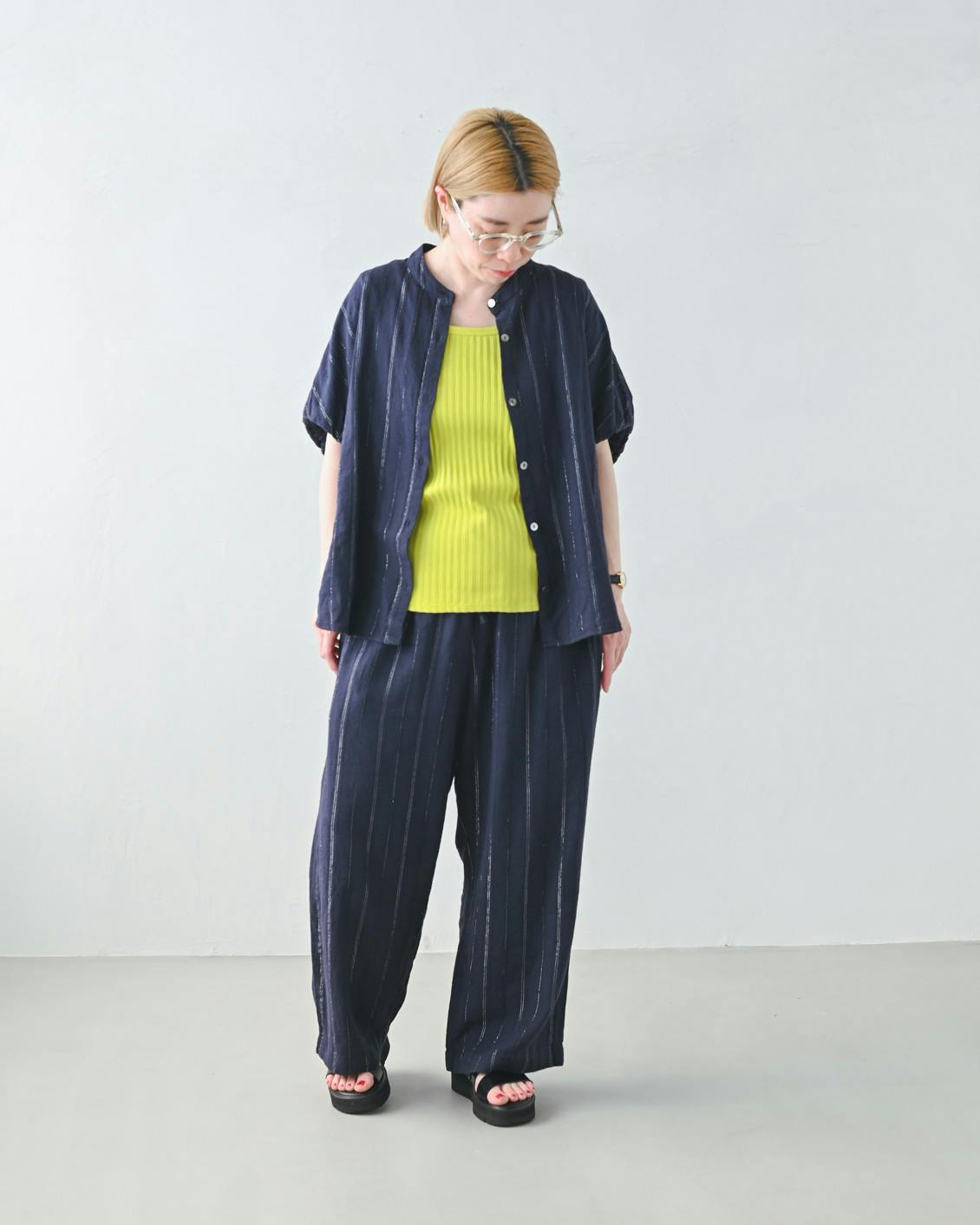 着用レビュー】「ささやかラメのセットアップ」をスタッフ5人が着てみ