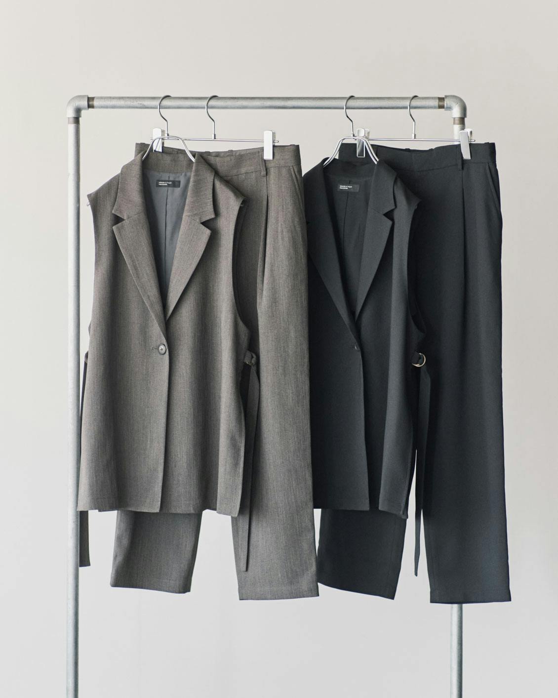 新商品】 気楽で軽やか、程よくきちんと。オンオフ頼れる「大人のジレ