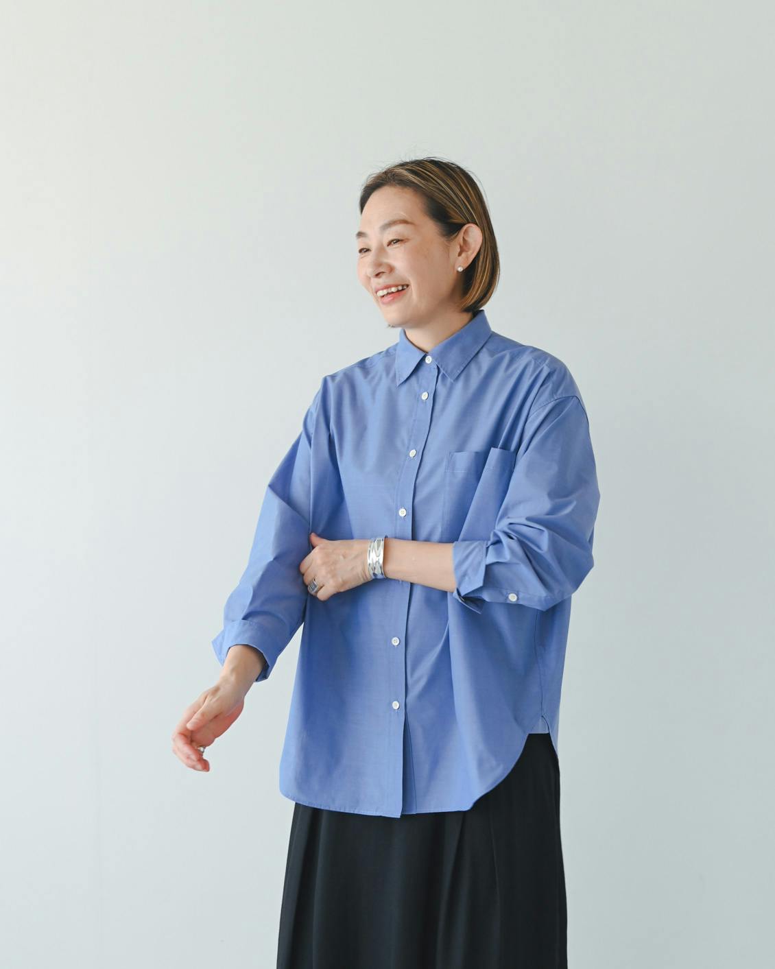 着用レビュー】 UVカットもできるオーバーシャツを5名が着てみました