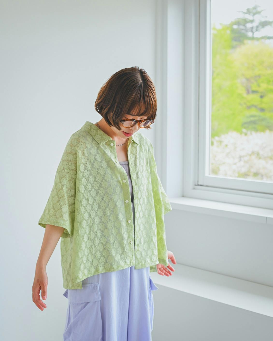 着用レビュー】INDIA INDUSTRYのレースシャツを4名のスタッフが試着