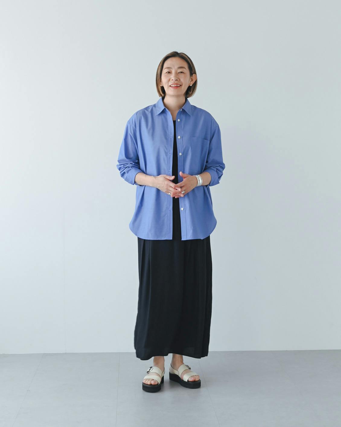 着用レビュー】 UVカットもできるオーバーシャツを5名が着てみました