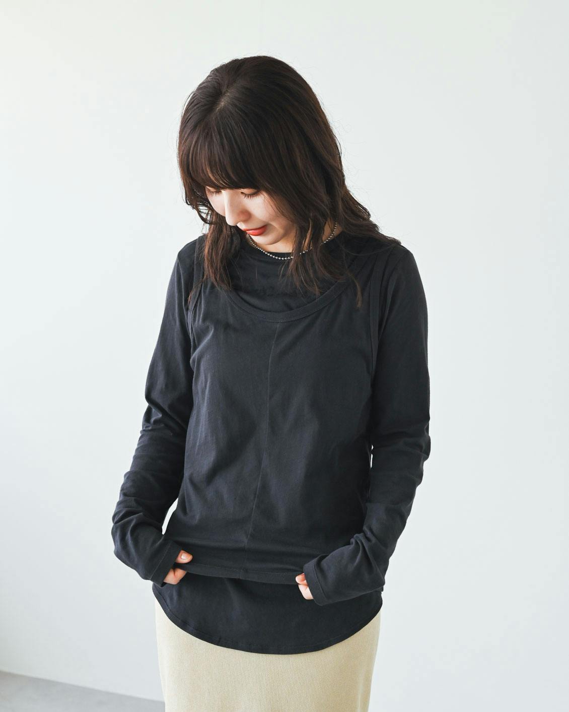 着用レビュー】JOHNBULLの「レイヤードカットソー」をスタッフ4名が着