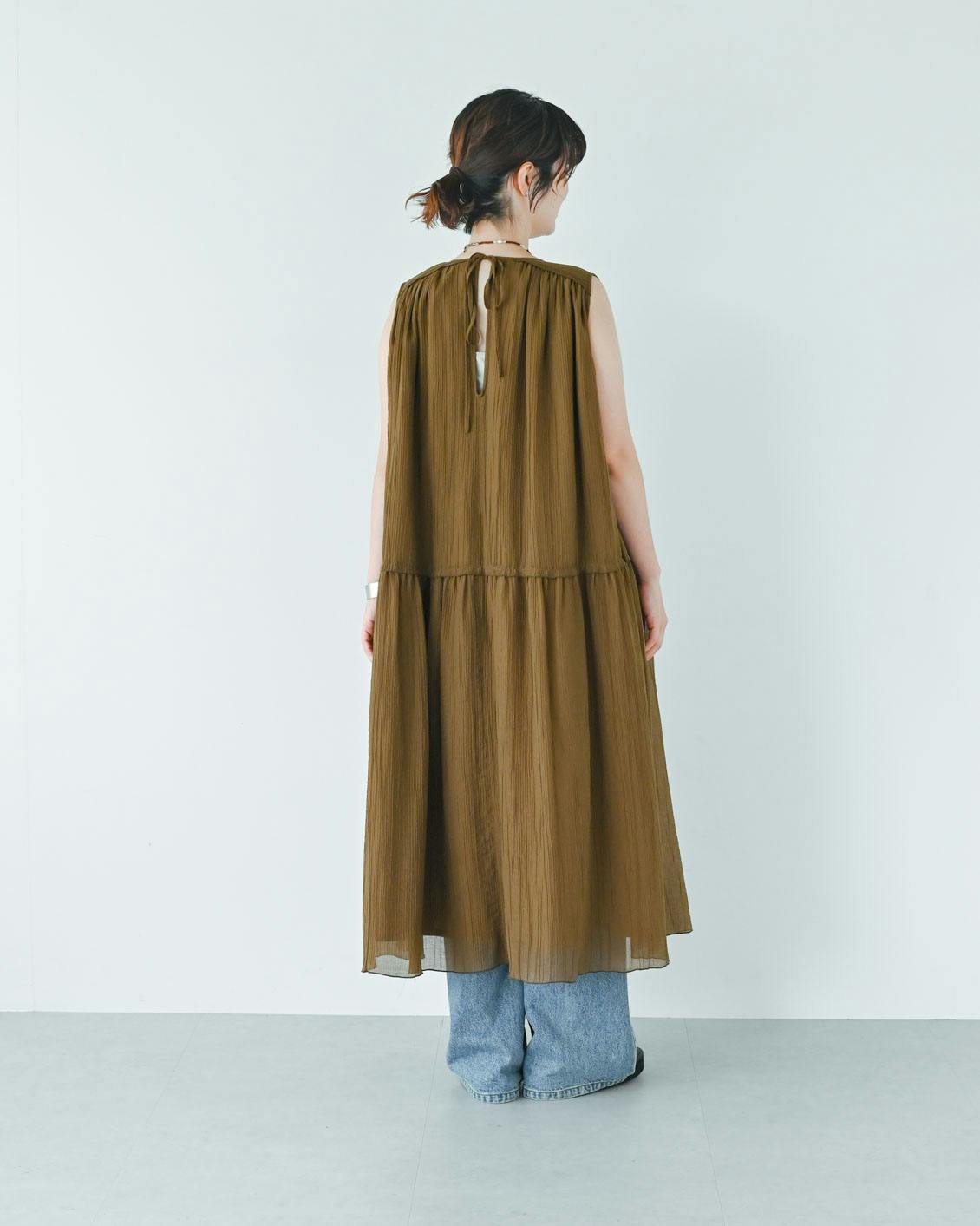 着用レビュー】この夏の、とっておき。「ランダムプリーツの