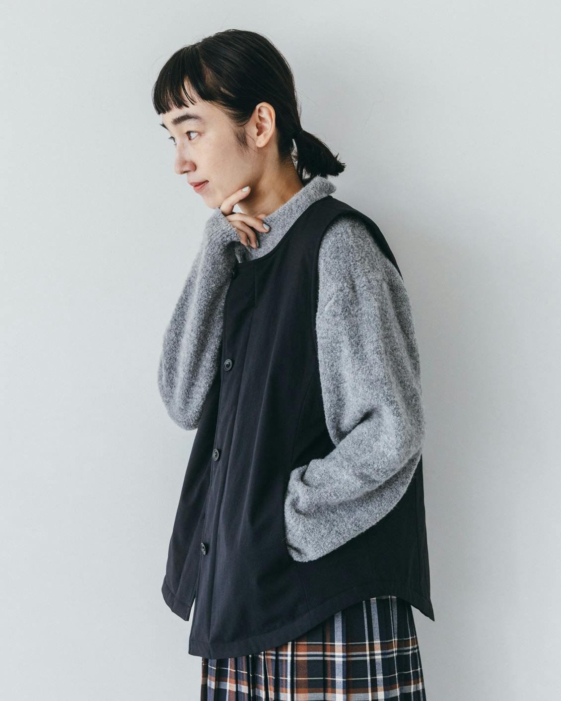 新商品】どんな気温でも、これさえあれば安心。「中綿ベスト付きの