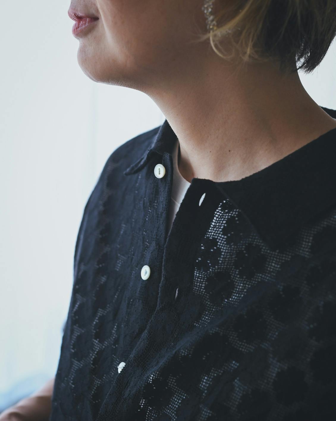 着用レビュー】INDIA INDUSTRYのレースシャツを4名のスタッフが試着