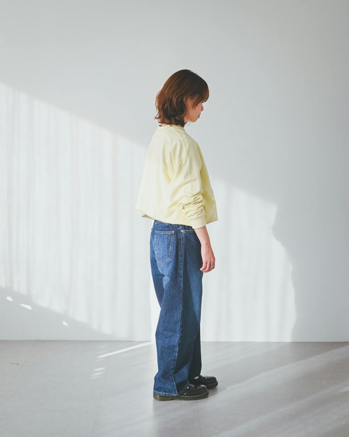 着用レビュー】ストレートデニムを身長別7名が着てみました - 北欧