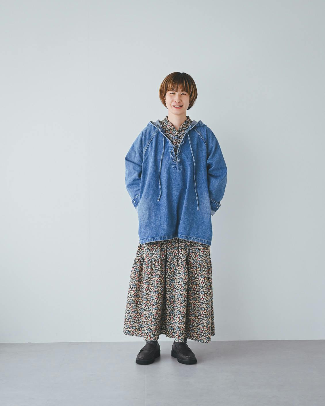 着用レビュー】大人の花柄ワンピースを、6名のスタッフが試着しました