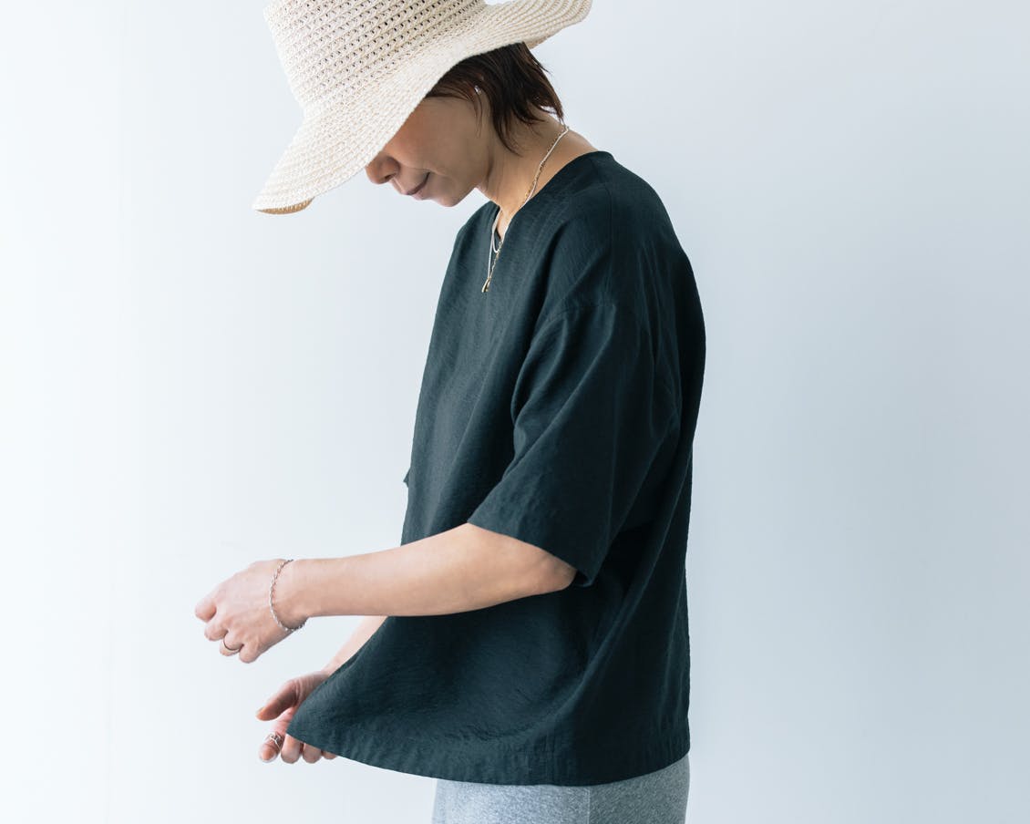 店長佐藤の着回しコーデ】セットアップや、きれい色Tシャツ
