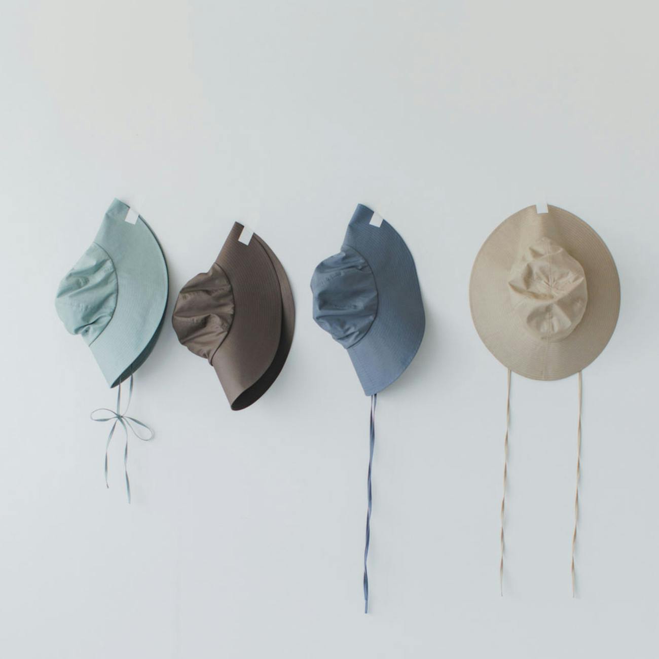 大人なニュアンスカラーの夏ハットが再入荷