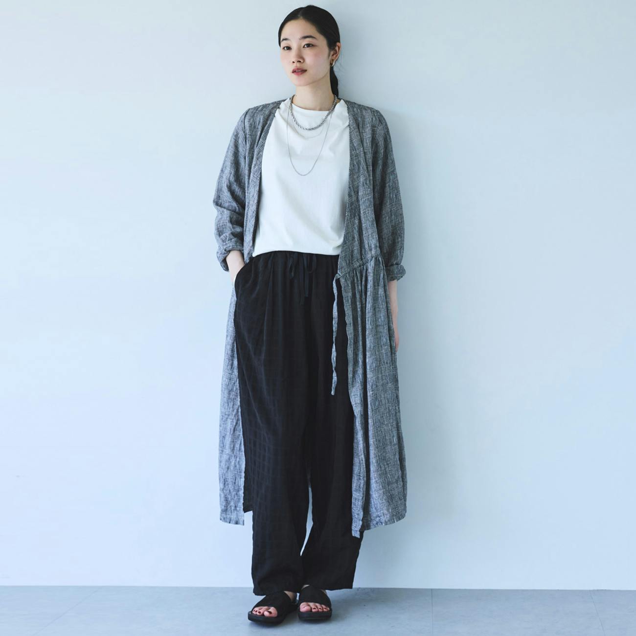 シンプル服でも格好良い「イージーパンツ」が再入荷！