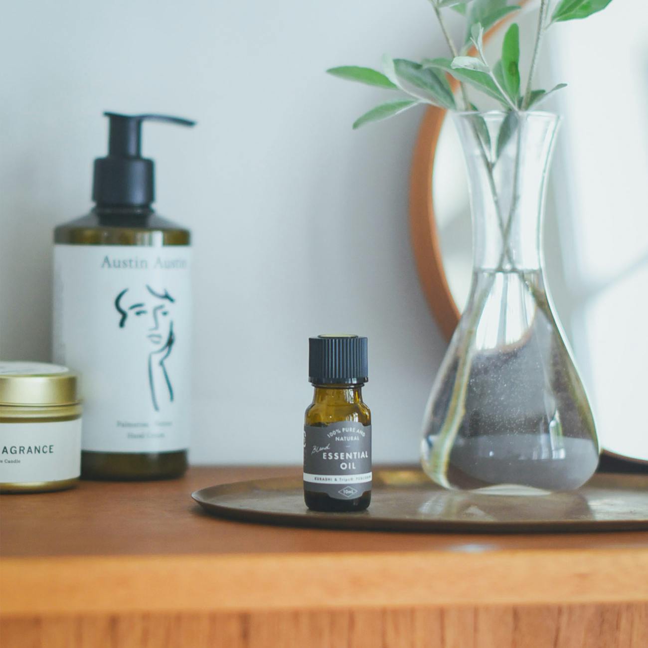 シーンに合わせて使い分けられるエッセンシャルオイル