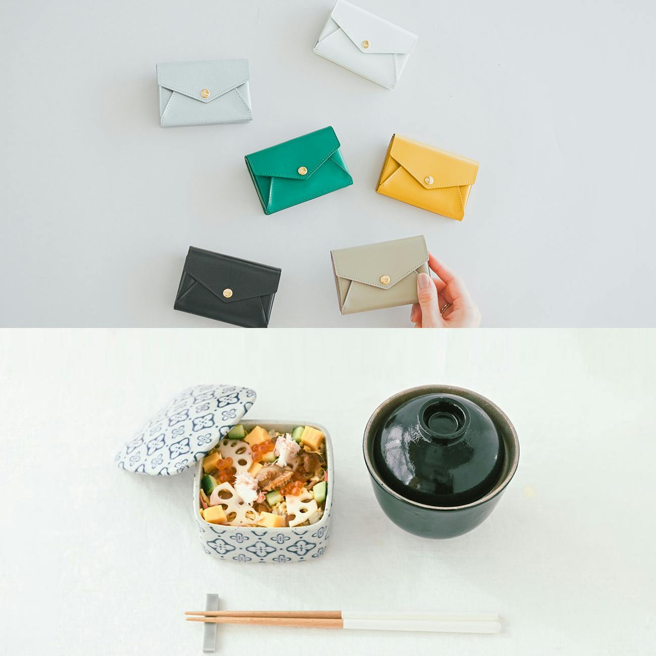 【新商品】ロングセラーの手のひら財布に新たな3色が追加！ お正月の食卓を彩るテーブルウェアも登場です
