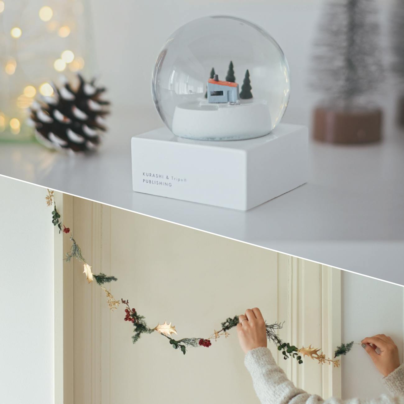 同時発売】毎年人気のクリスマス飾りがそろって登場！「スノードーム