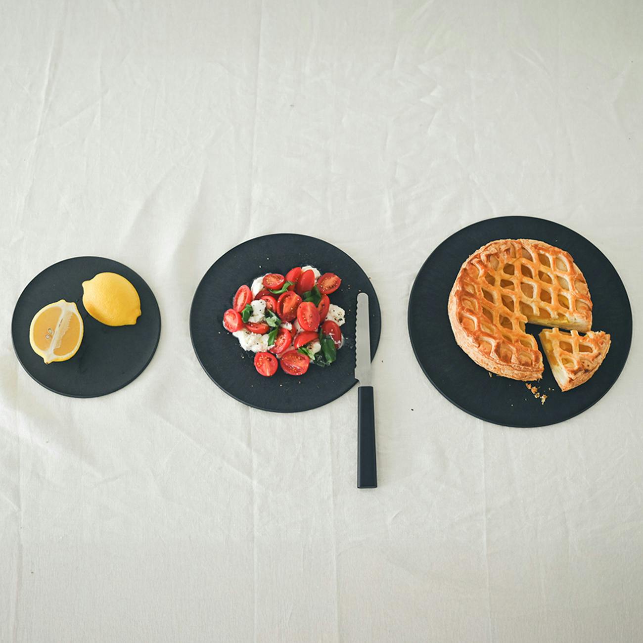 「切って、盛る」を1枚で