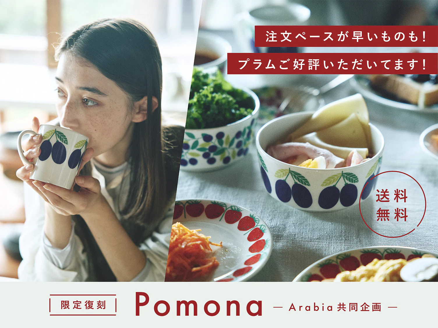【送料無料】 国内では当店だけ！Arabia共同企画の第2弾がついに！
