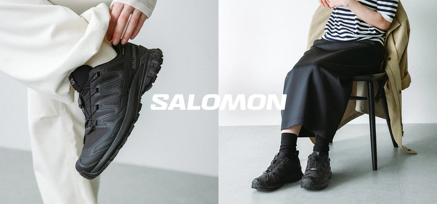 歩きやすさ抜群、雨でも頼れる！「Salomon」のスニーカーが新登場