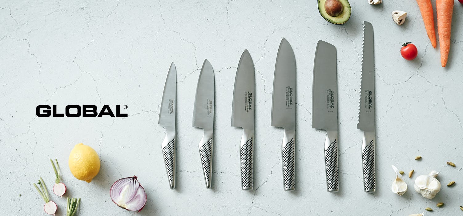 世界中のプロが愛用！GLOBALのオールステンレス包丁が入荷中です