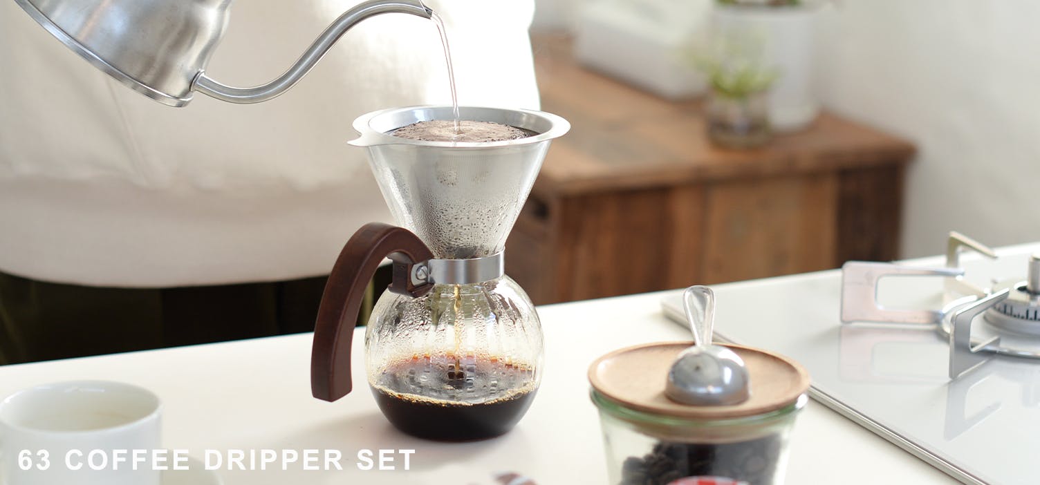 ぽってりフォルムが愛らしい、コーヒードリッパー
