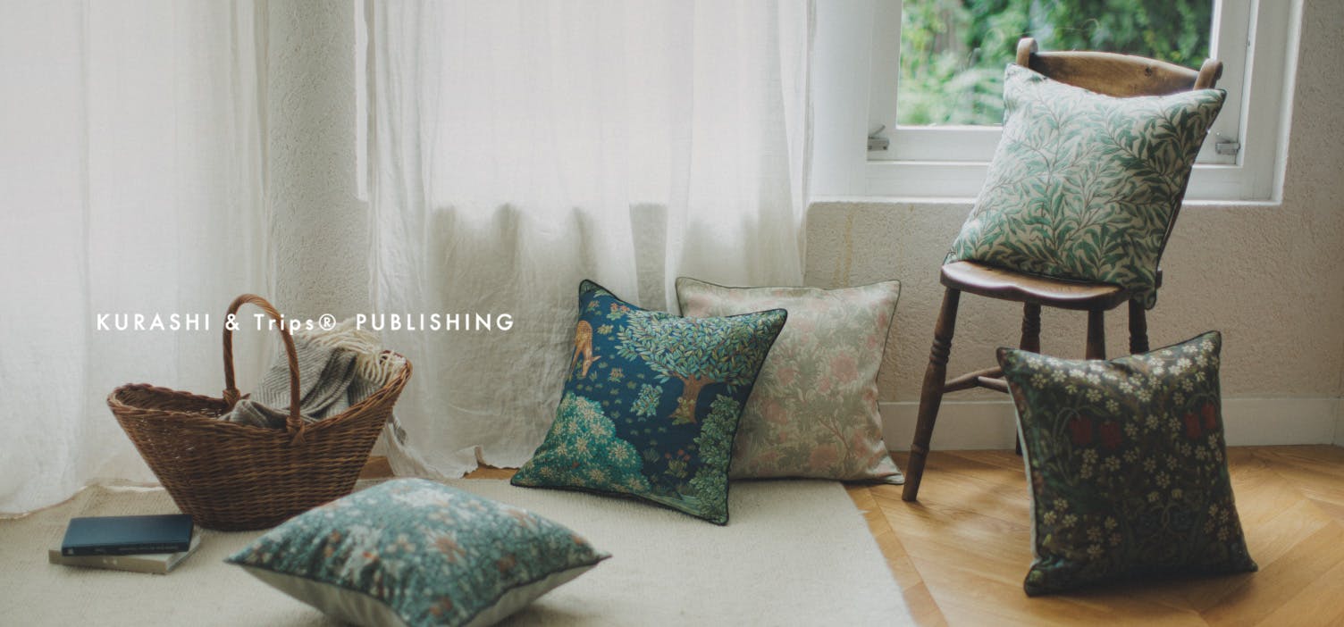 お待たせしました！当店限定ウィリアム・モリスの「クッションカバー」が再入荷です