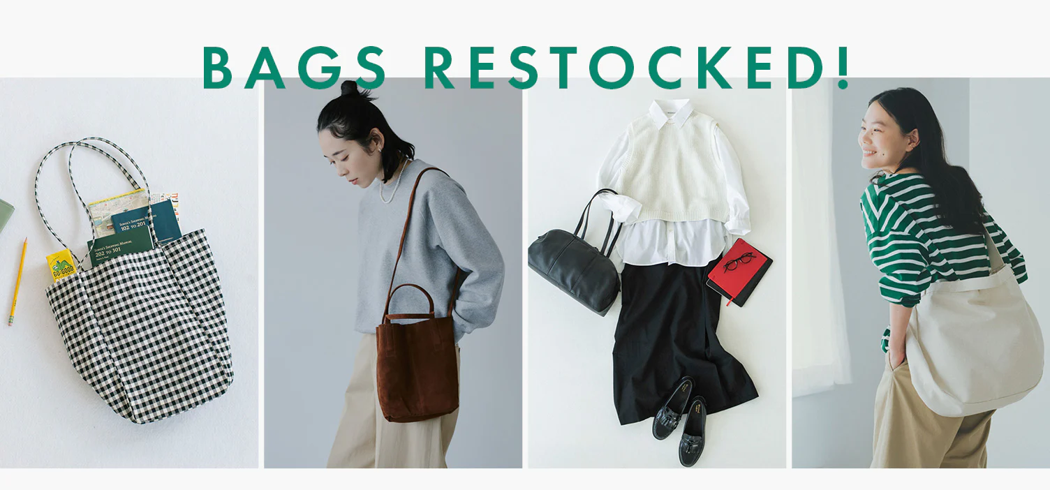 人気のバッグが続々入荷中です♩