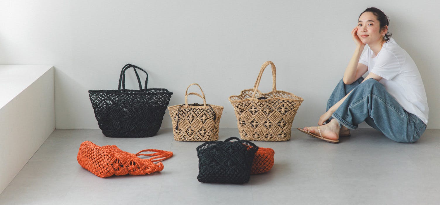 【当店別注】涼やかに、夏めく。BAGMATIのかごバッグが新登場！