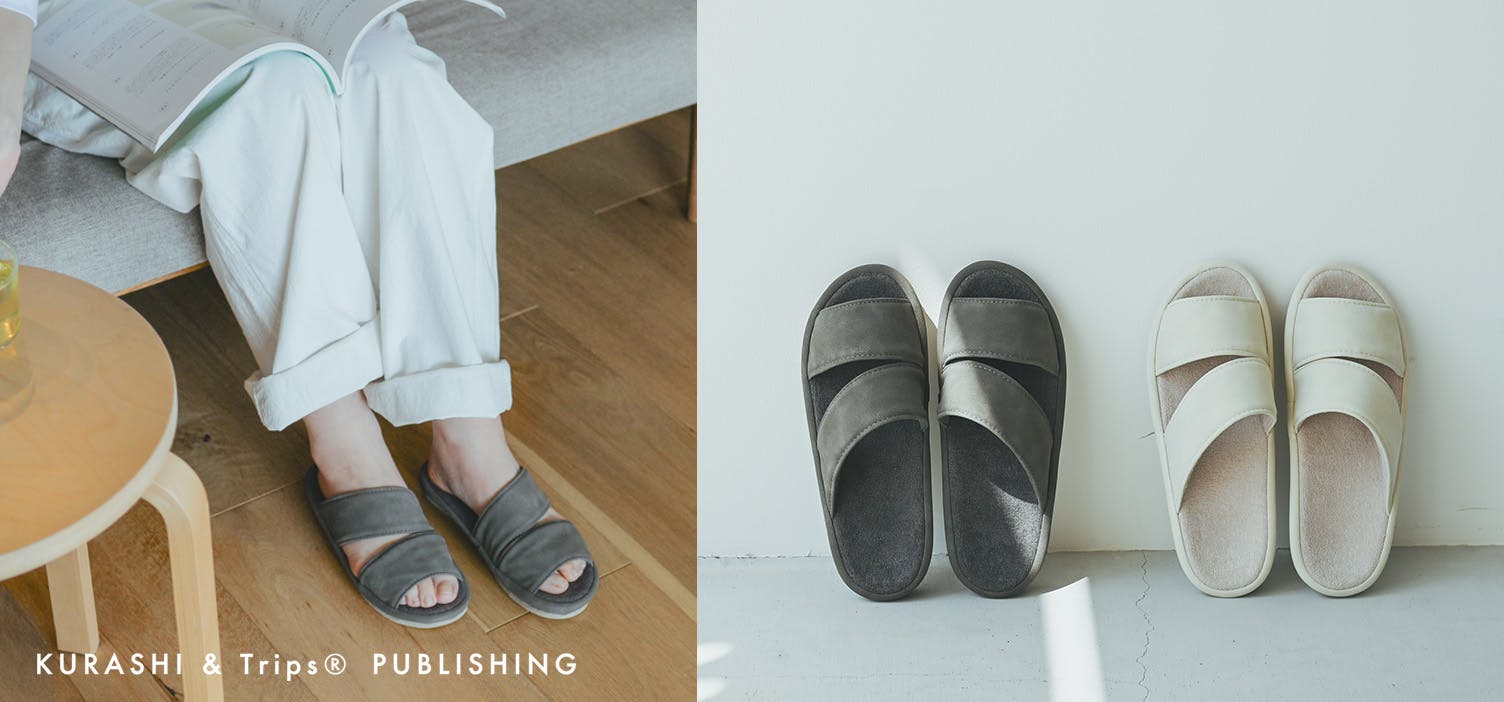 パイル素材が心地よい、夏のルームシューズが再入荷！