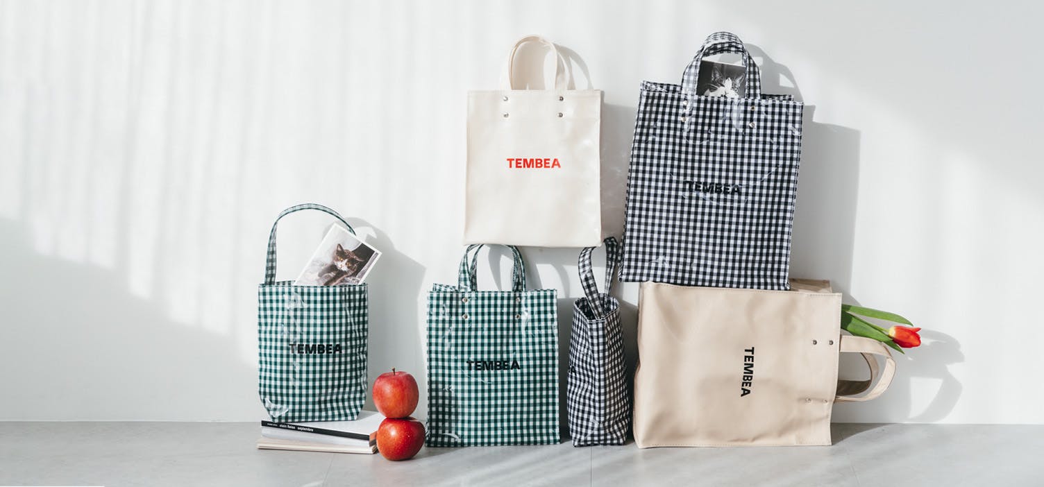 遊び心をひとさじ。TEMBEAの軽やかトートが再入荷！