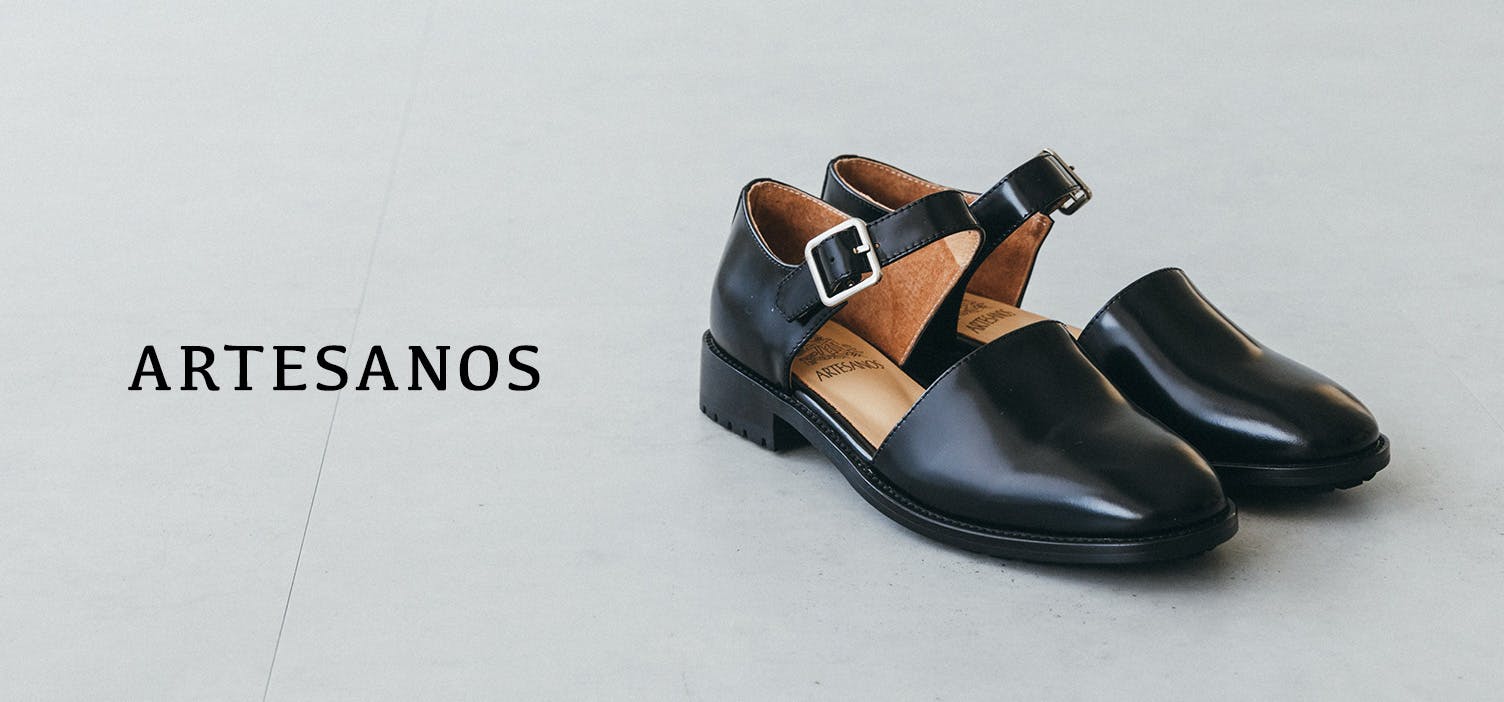 当店人気のアルテサノスから、程よい抜け感のレザーストラップシューズが新登場！