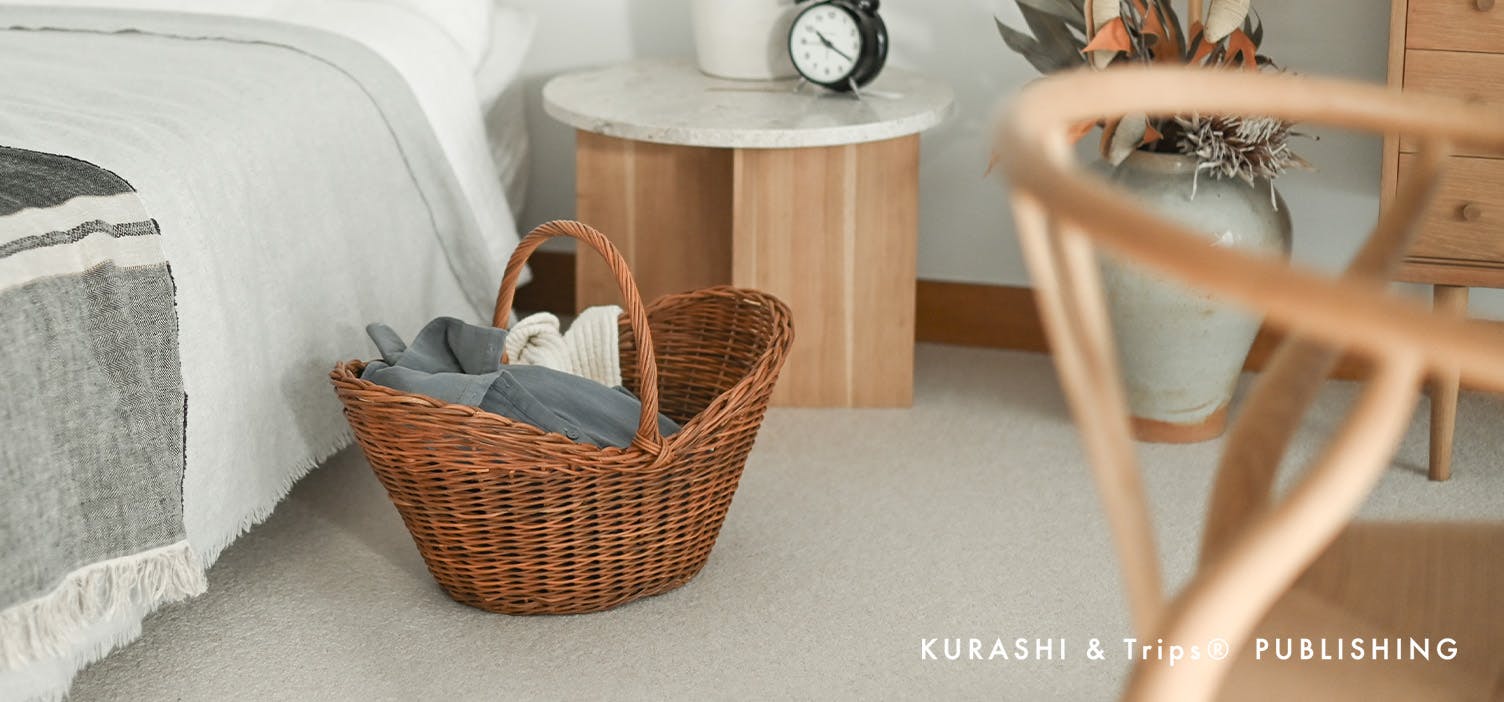 愛しい景色をつくる、天然ラタンかご