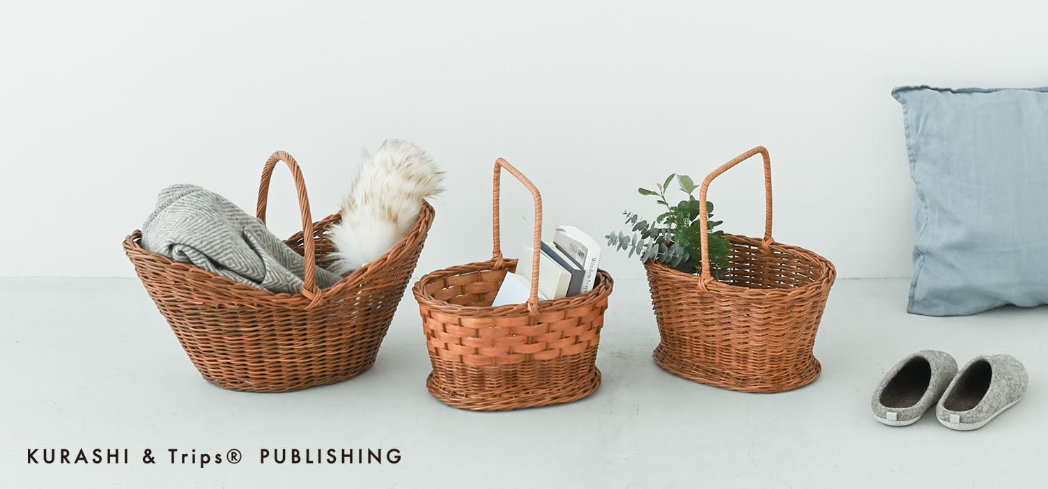 ざっくり収納でも絵になる佇まい