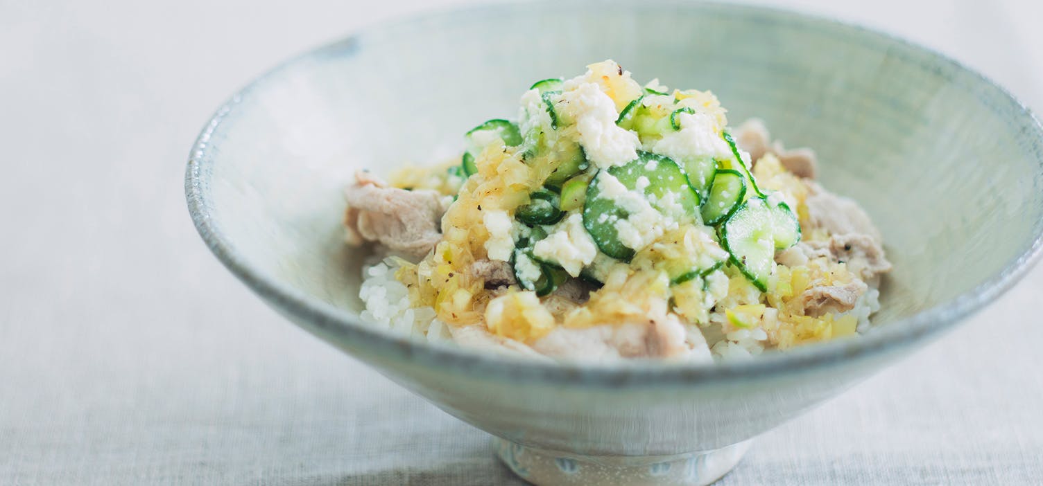 夏の不調に「薬膳丼」