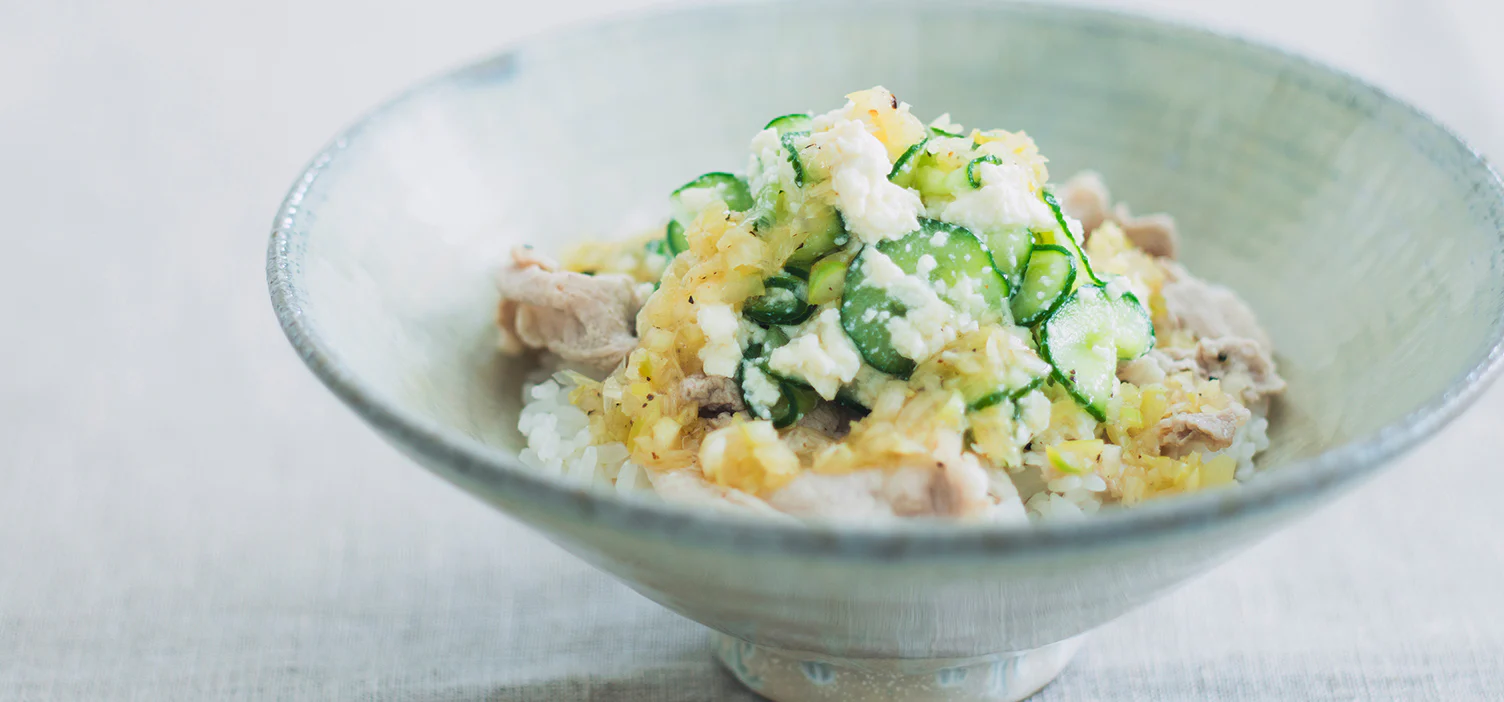 夏の不調に「薬膳丼」