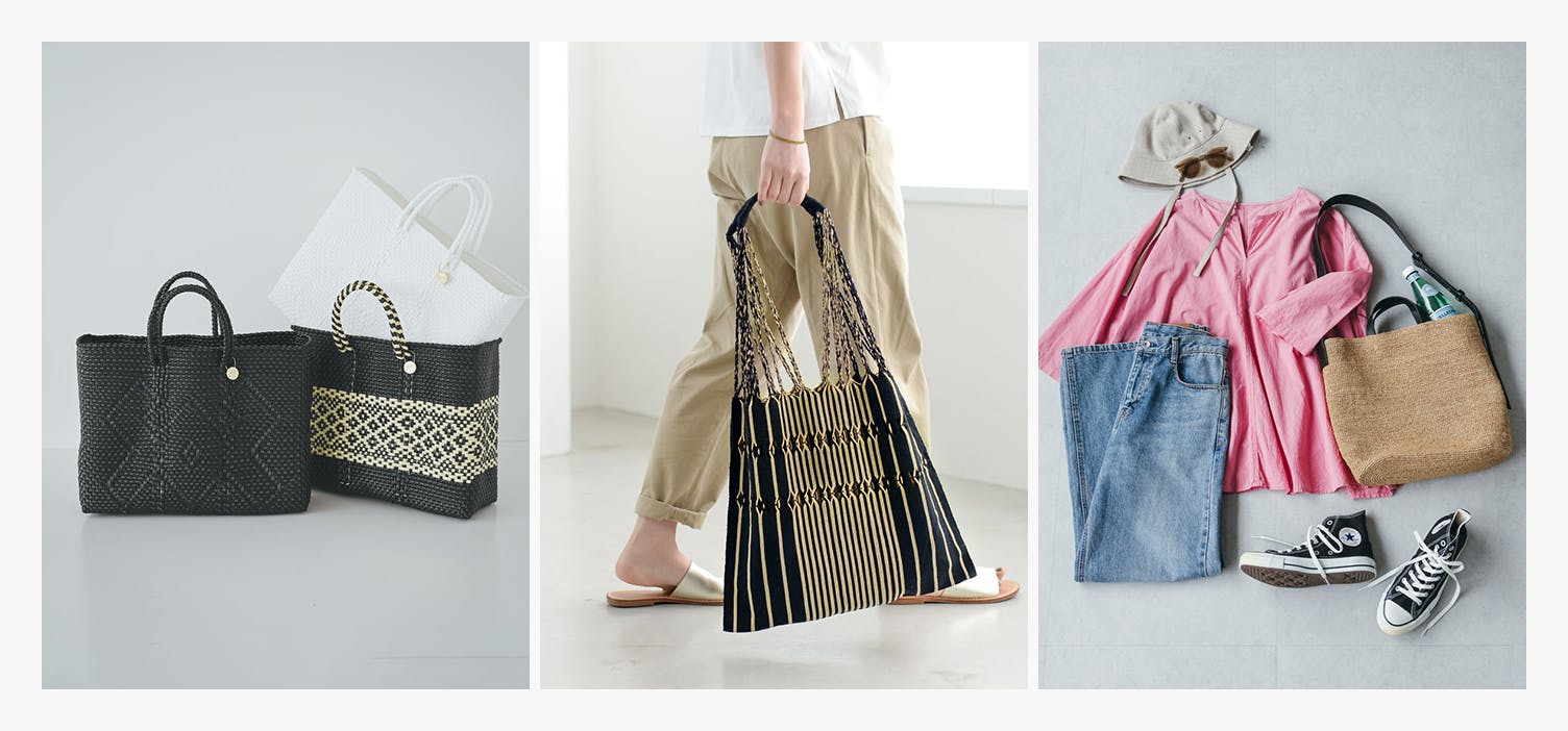 夏に持ちたいバッグが揃って入荷中◎