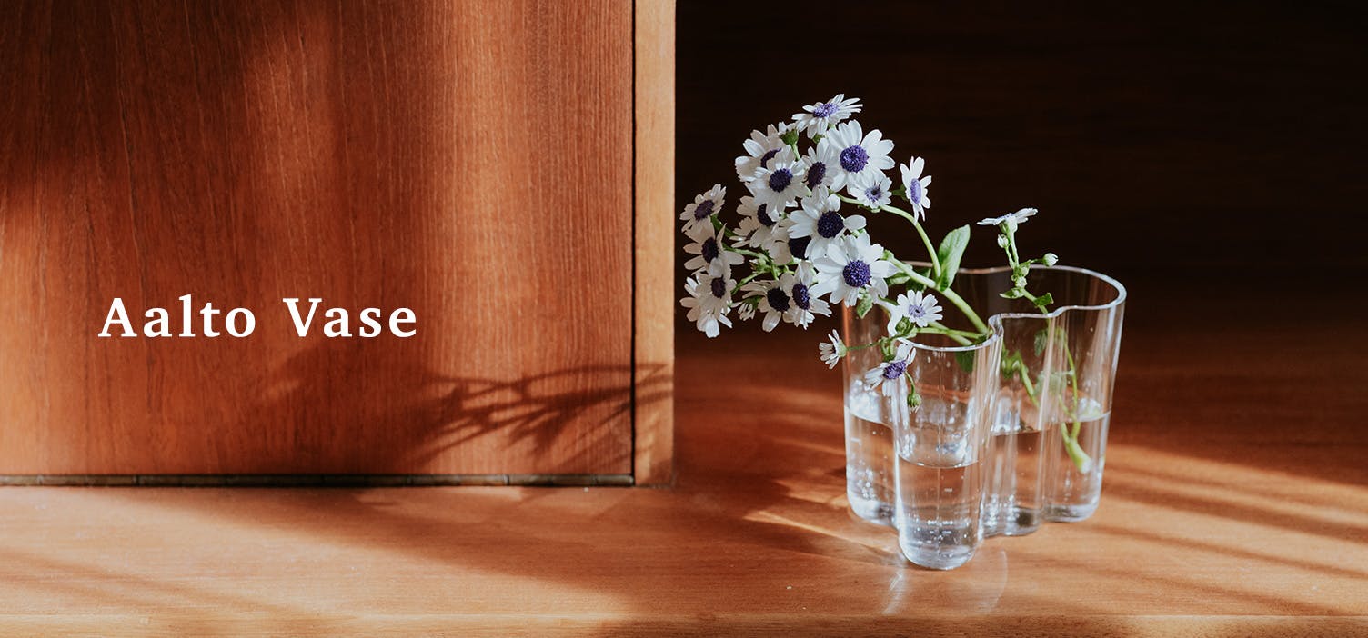 いつかは欲しい、憧れの名作。Alvar Aaltoのフラワーベース