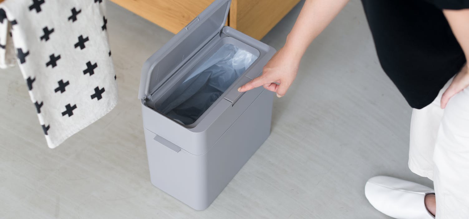 当店バイヤー絶賛！ニオイが漏れないダストボックス