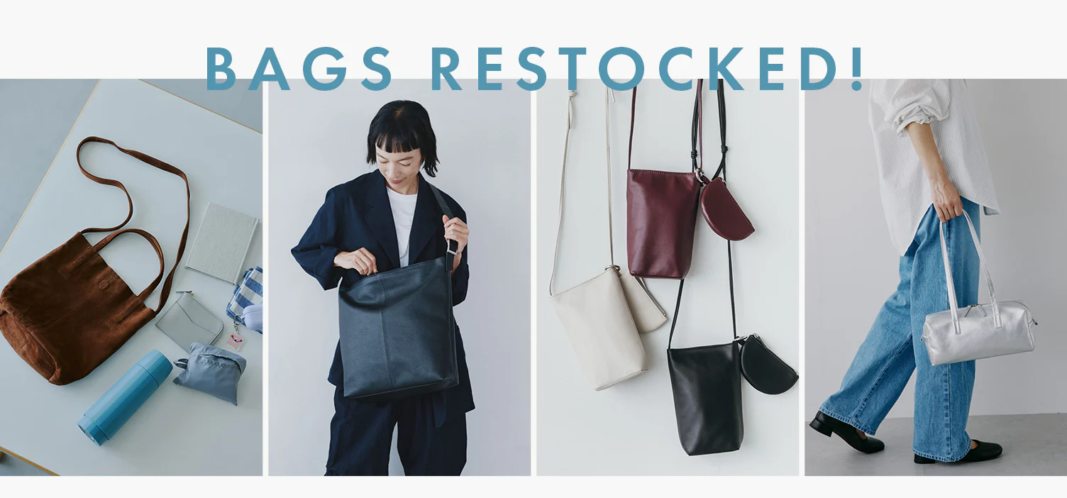 人気のバッグが再入荷！