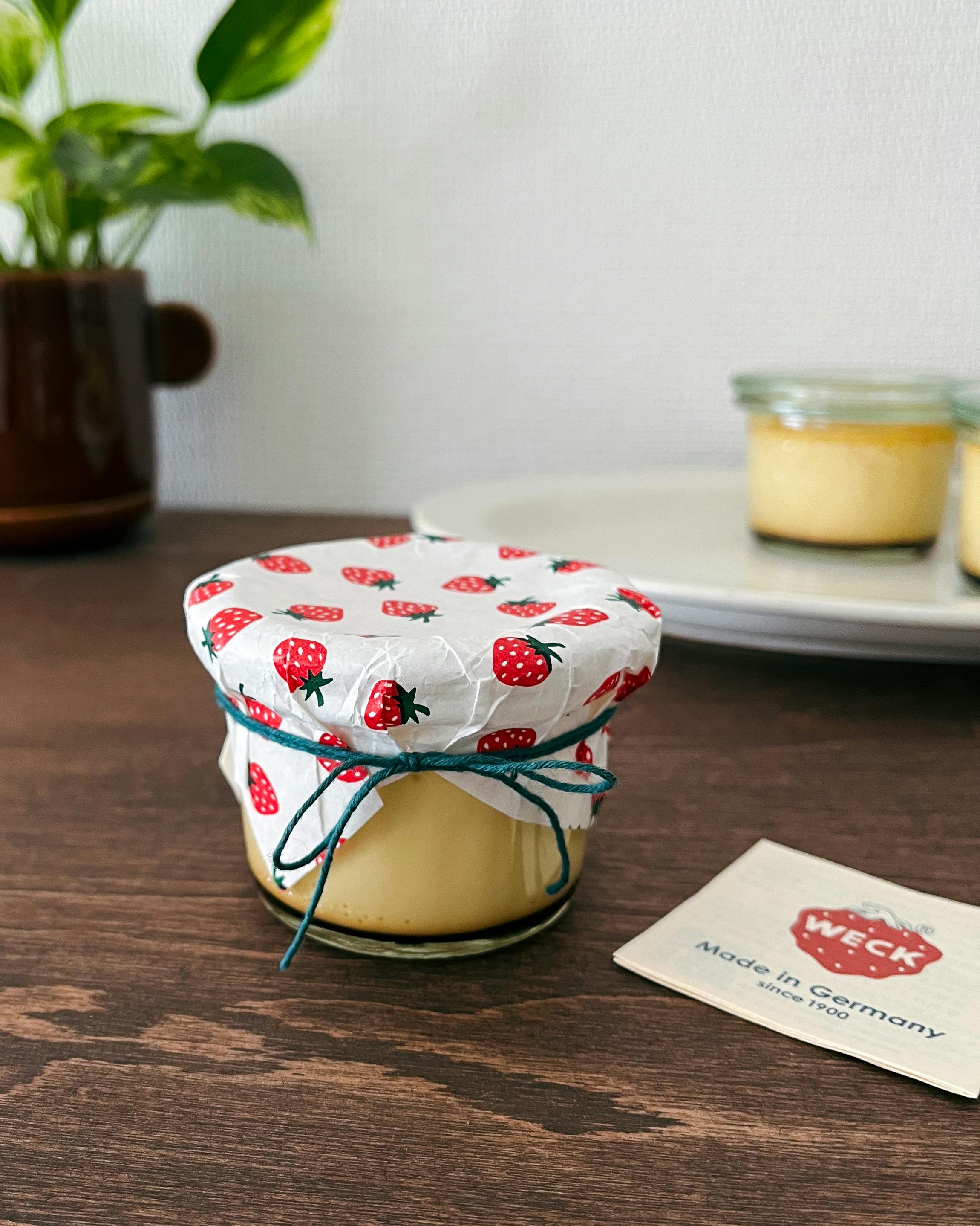スタッフの愛用品】食後にひと口の幸せ。WECKの小瓶を、お菓子の型にし