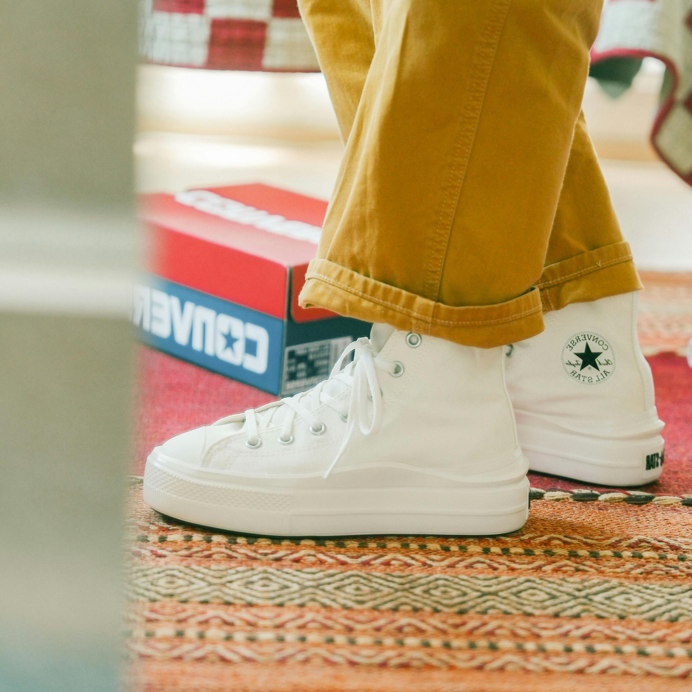 【スタッフの愛用品】１万歩もらくらく。厚底のイメージが変わった、軽やか「オールスター」