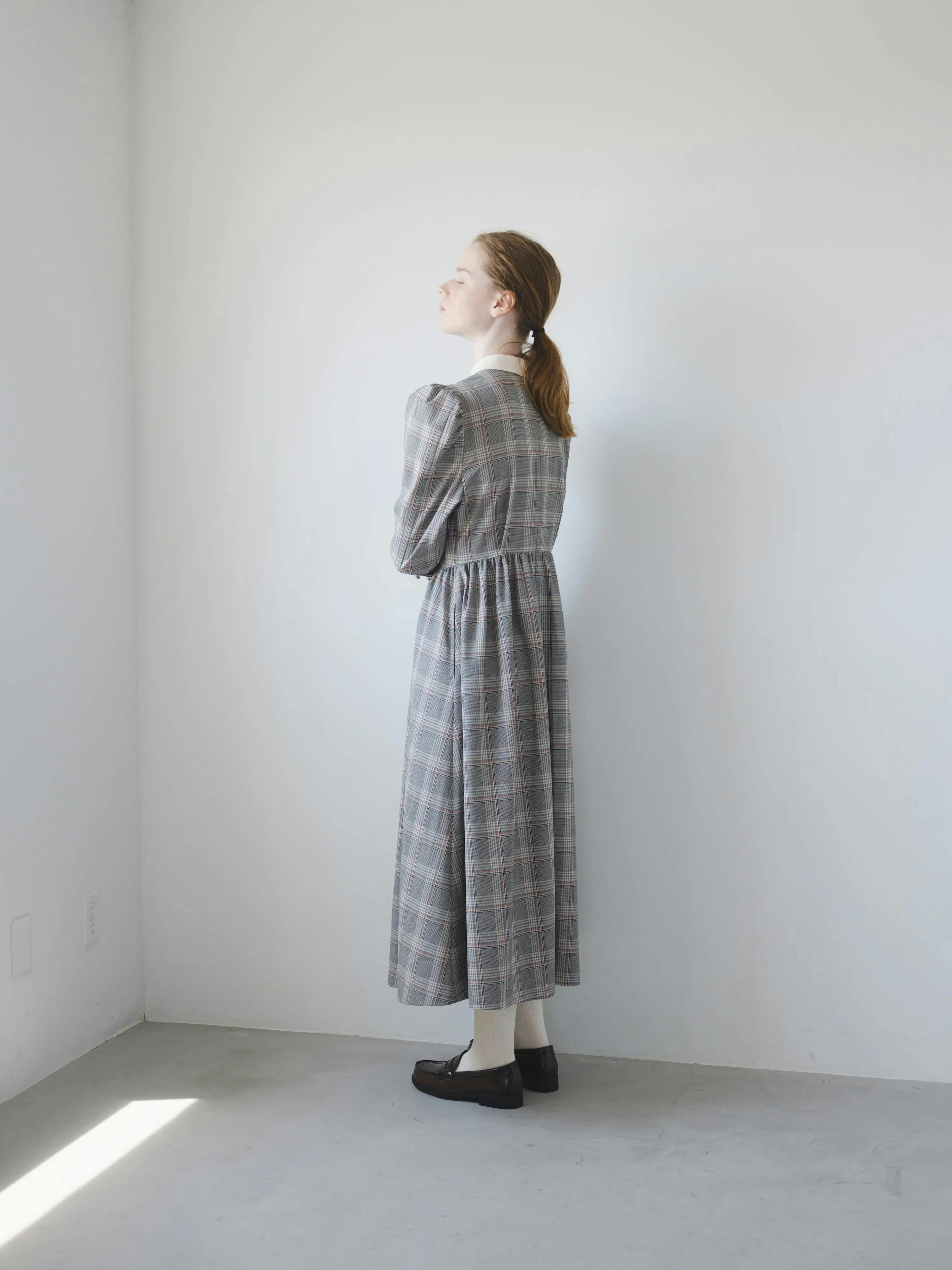名古屋POPUP記念商品：charming pocket check dress（チャーミングポケットチェックドレス）