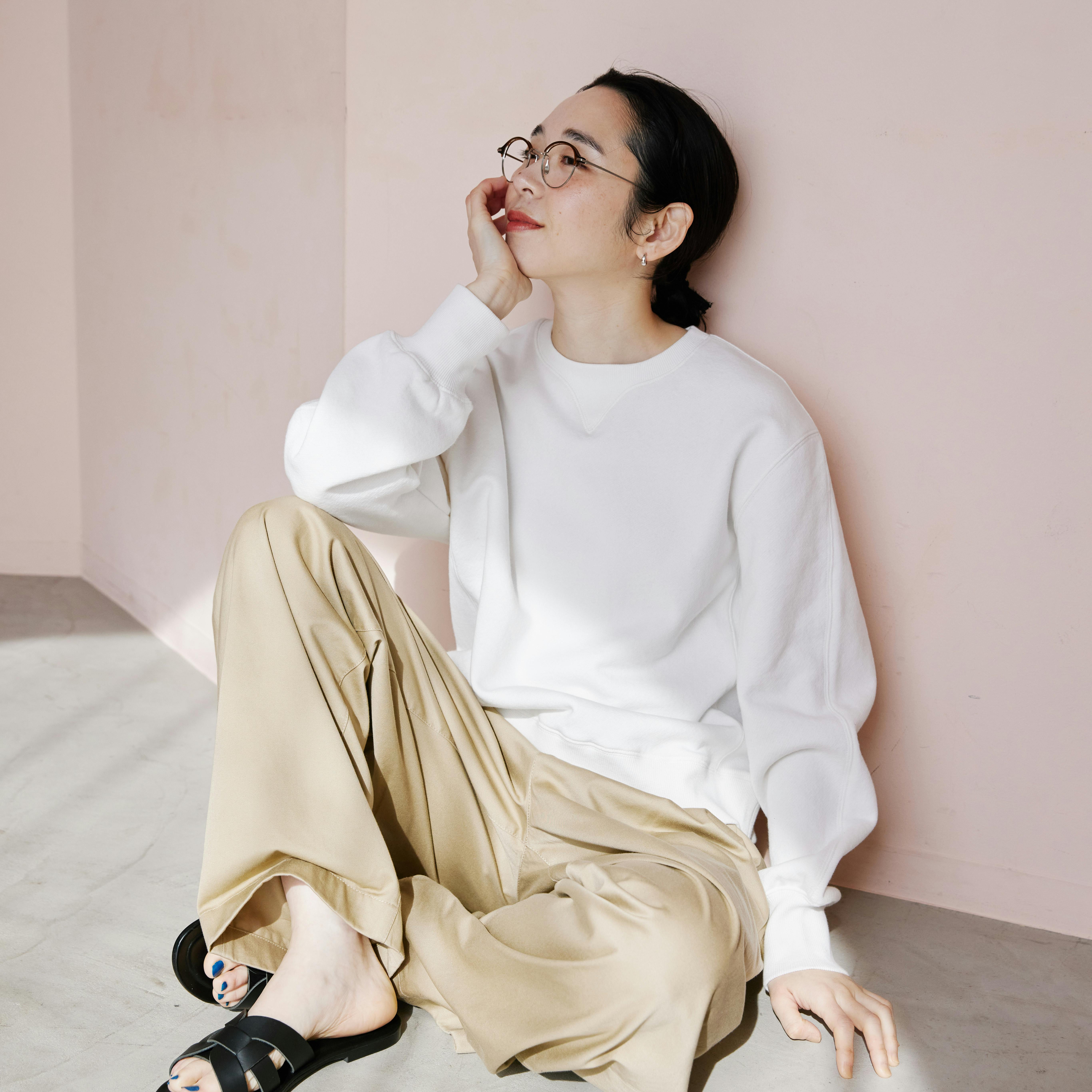 【新商品】品よくラフに。私たちが今欲しい「ふんわり素材のかろやか定番スウェット」が新登場です