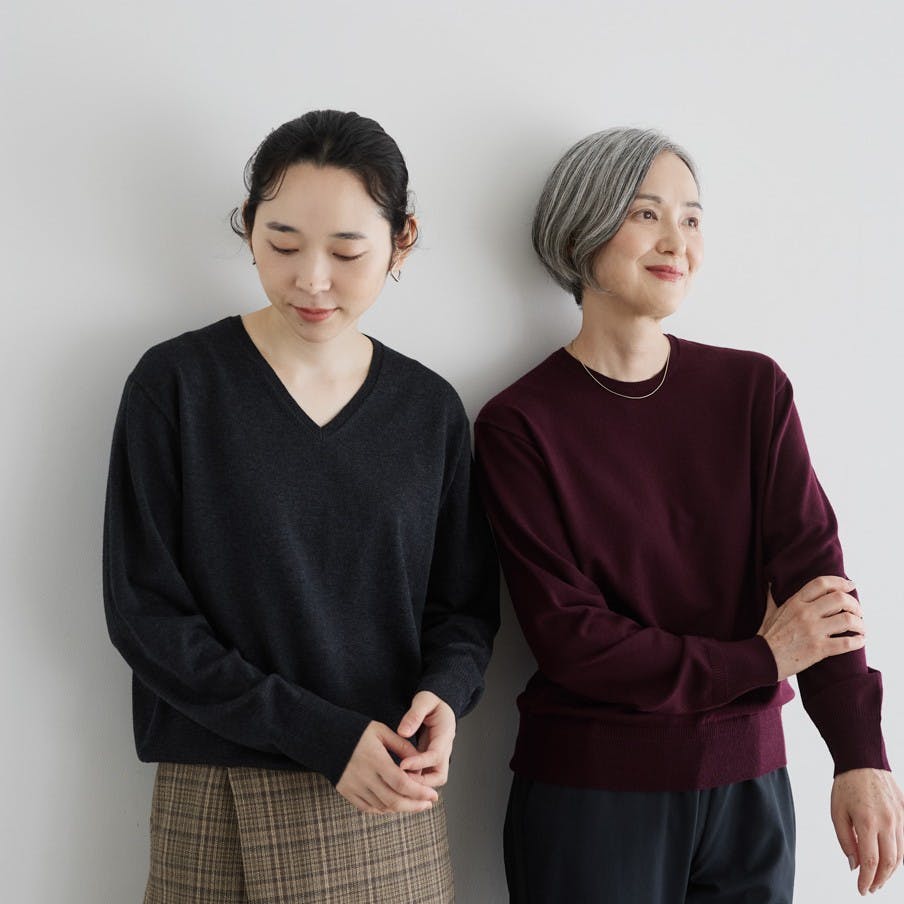 【新商品】これからの新しい定番。 あの愛されベーシックニットをリニューアルしました！
