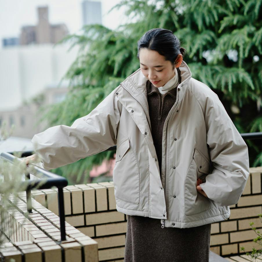 【新商品】かろやかに、温かく。真冬まで頼れる「洗える中綿アウター」ができました！